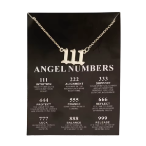 Angel Number Halsband